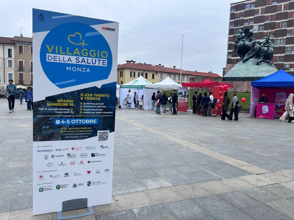 Villaggio della Salute a Monza: screening gratuiti e iniziative per la cittadinanza